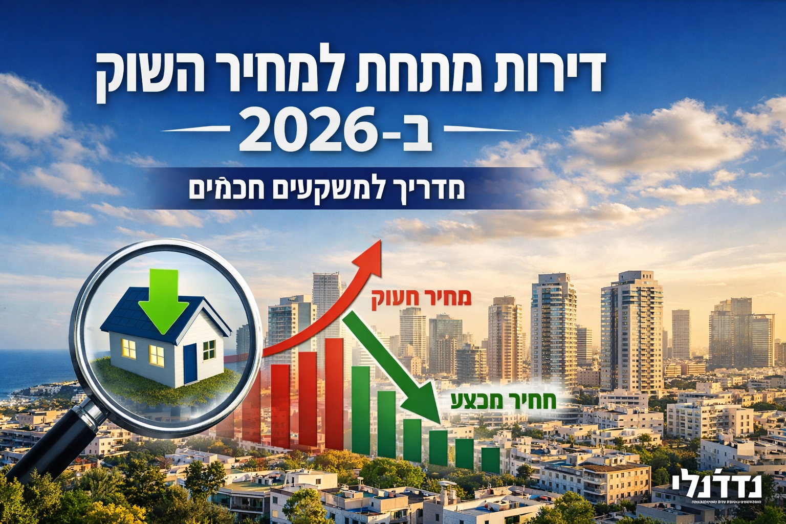 איך למצוא דירה מתחת למחיר השוק ב-2026 – המדריך למשקיעים חכמים