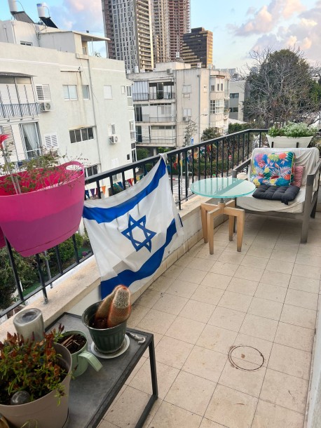 דירת 2 חדרים עם מרפסת שמש ונוף פנורמי | הר נבו תל אביב | מתפנה 20.1-3