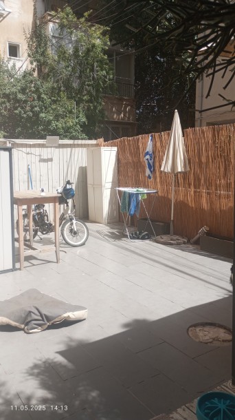 דירת 2 חדרים ביהודה מכבי | גינה 40 מ"ר | תל אביב-4