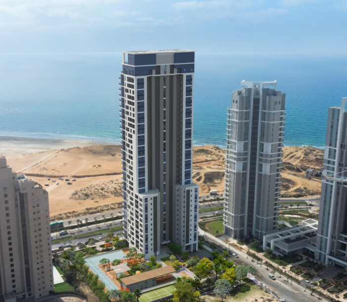 למכירה בפרויקט OP עיר ימים נתניה | דירת 5 חדרים יוקרתית עם נוף לים-2