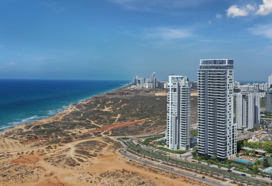 למכירה בפרויקט OP עיר ימים נתניה | דירת 5 חדרים יוקרתית עם נוף לים-4